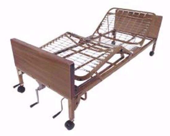 Picture of BED MANUAL FULL RAILS INNER SPRING