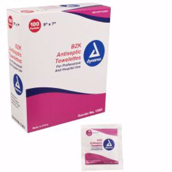 Picture of TOWELETTE ANTISEP BZK (100/BX10BX/CS)