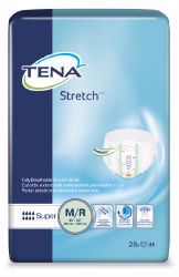 Picture of BRIEF TENA SUPER STRCH MED/REG (28/BG 2BG/CS)
