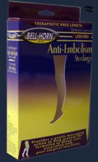 Picture of STOCKING ANTI-EMBOLISH BLK MED EC