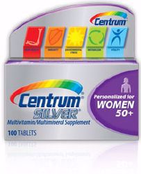 Picture of CENTRUM SILVER TAB CHEW 500-25(60/BT) 9WYETH