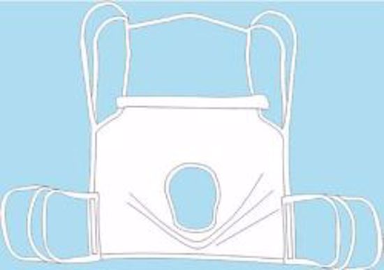 Picture of SLING F/COMMODE W/POSITION 1PC MED