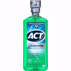 Picture of MOUTHWASH ACT FLUOR RINSE MINT 18OZ