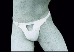 Picture of SUSPENSORY W/ELAS BAND LG WHT