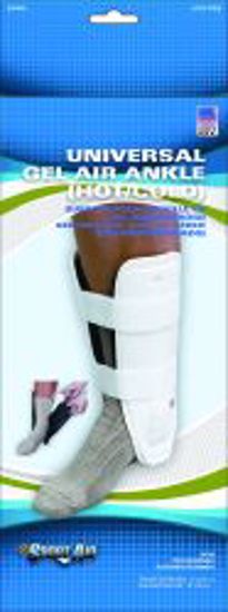 Picture of ANKLE SUPPORT GEL AIR HOT/COLD LNG WHT