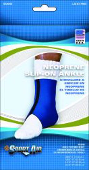 Picture of ANKLE SUPPORT BLU SM