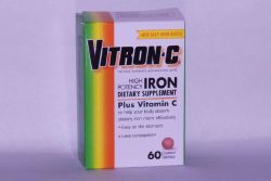 Picture of VITRON-C IRON+C TAB 200-125MG(60/BT)