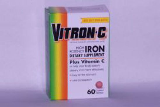 Picture of VITRON-C IRON+C TAB 200-125MG(60/BT)