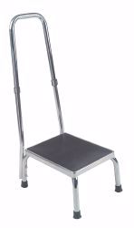Picture of STOOL FOOT W/HANDRAIL SILVER VEIN