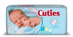 Picture of DIAPER BABY CUTIES NEW BORN (42/BG 4BG/CS)