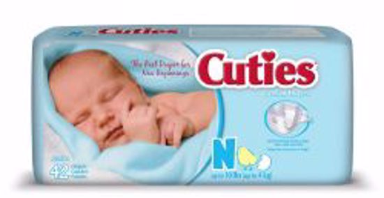 Picture of DIAPER BABY CUTIES NEW BORN (42/BG 4BG/CS)