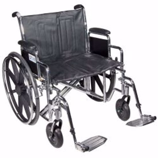 Picture of WHEELCHAIR SENTRA 22" FULL ARM REM ELV LEGREST