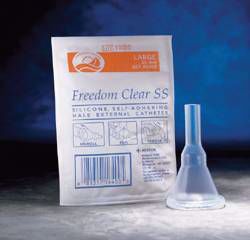 Picture of CATHETER MALE EXT FREEDOM CLR28MM (100/BX)