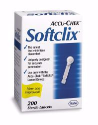 Picture of LANCET ACCU-CHECK SOFT CLIX (200/BX 6BX/CS) ROCDIA