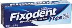 Picture of FIXODENT FREE CRM ORG 1.4OZ 9PG