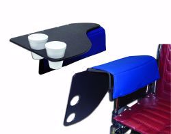 Picture of TRAY W/C FLIP W/CUPHOLDER PADDED