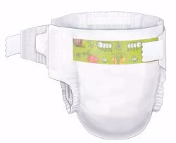 Picture of DIAPER CURITY BABY SZ4 22-35LB (24/BG 8BG/CS) KENICO