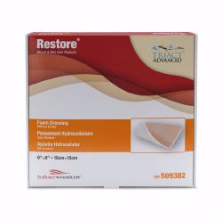 Picture of DRESSING RESTORE FOAM W/O BORDER 6X6 (10/BX) HOLSTR