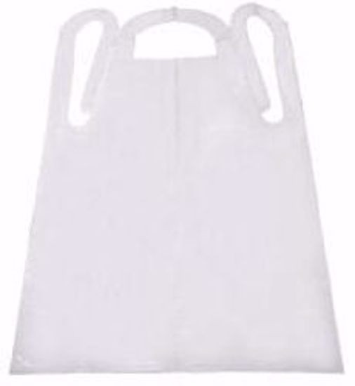 Picture of APRON LT WT POLY IND BAG WHT 24X42 (100/BX 10BX/C