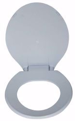 Picture of SEAT TOILET OVERSIZED OBLON W/LID 16 1/2