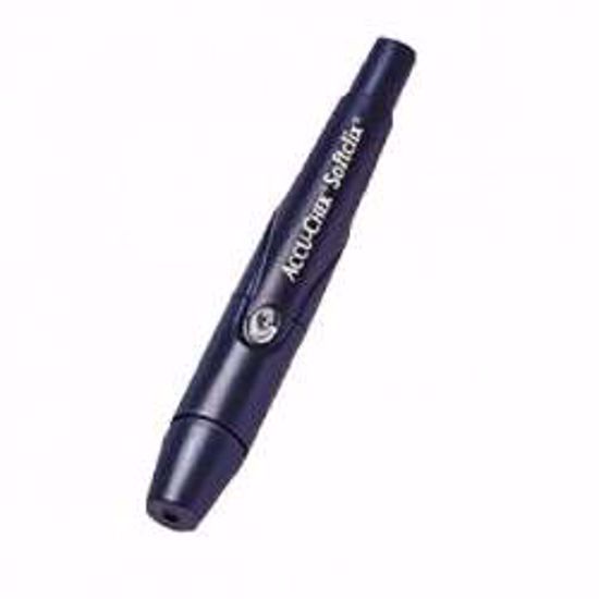 Picture of LANCET DEVICE ACCU-CHEK SOFTCLIX BLK (12/CS)