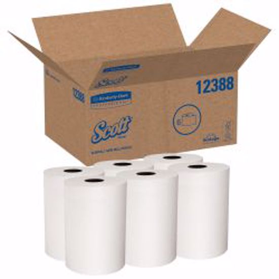 Picture of TOWEL SCOTT SLIMROLL PAPER W HT 8"X580' (6RL/CS) KIMCLK