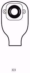 Picture of POUCH DRN 9" W/KARAYA 1 3/4" (30/BX)