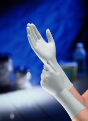 Picture of GLOVE EXAM NITRILE PF LF STERLING SM (200/BX 10BX KIMCLK