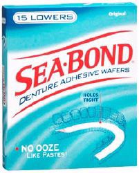 Picture of ADHESIVE DENTURE SEA BOND LOWER (15/BX)