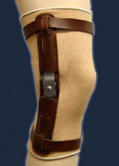 Picture of KNEE BRACE ELAS HINGED W/CLSDPAT 2XLG