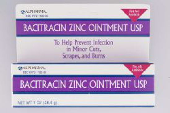 Picture of BACITRACIN +ZINC OINT 500U/G 1OZ 9ACTAS