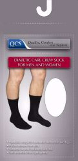 Picture of SOCKS CREW UNSX BLK XLG