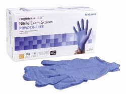 Picture of GLOVE EXAM NITRL 3.5C PF BLUE XSM (200/BX 10BX/CS)