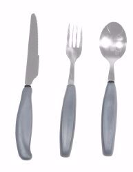 Picture of SPOON LARGE GRIP SILVER (10/CS)