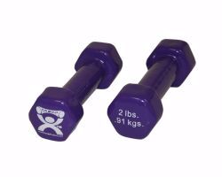 Picture of WEIGHT DUMBBELL VYNL 2LB D/S