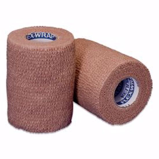 Picture of BANDAGE COHESIVE FLEX-WRAP BLU 1"X5YDS (30/CS)