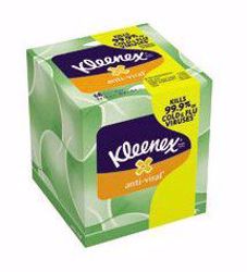 Picture of TISSUE FACIAL KLEENEX WIPE ANTI VIRAL (68/PK 27PK/CS)KIMCON