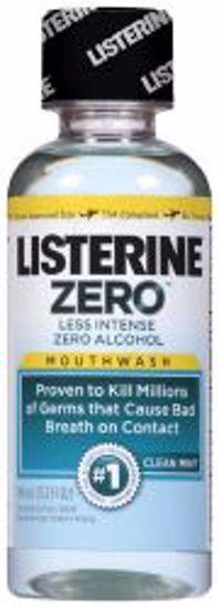 Picture of MOUTHWASH LISTERINE ZERO ALCHL FREE 3.2OZ (24/CS) J&JOTC