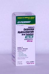 Picture of CETIRIZINE HCL SOL ORAL 1MG/ML 4OZ GRAPE