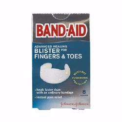 Picture of BANDAID HEALING BLISTER ADHSV(8/BX 24BX/CS) J&JOTC