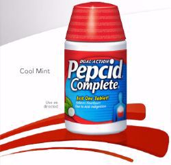 Picture of PEPCID COMPLETE TAB CHEW MINT(25/BX 36BX/CS) J&JOTC