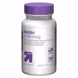 Picture of BIOTIN TAB 1000MCG (100/BT)