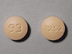 Picture of FEXOFENADINE HCL TAB 60MG (100/BT)