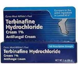 Picture of TERBINAFINE HCL CRM 1% 30GM