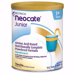 Picture of NEOCATE JR PDR W/PREBIOTIC VAN 14OZ (4/CS)