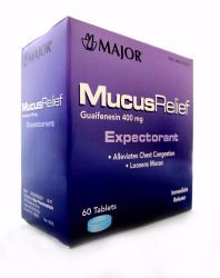 Picture of MUCUS RELIEF TAB 400MG (60/BT)