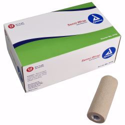 Picture of BANDAGE ELASTIC SENSIWRAP SELF-ADH TAN 6"X5YDS (12/CS