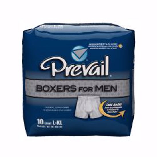 Picture of UNDERWEAR BOXER INCONT PREVAIL LG 38064" (10/BG 4BG/C