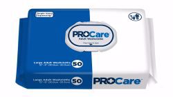 Picture of WASHCLOTH WET PROCARE ADLT 12X8" (50/PK 12PK/CS)