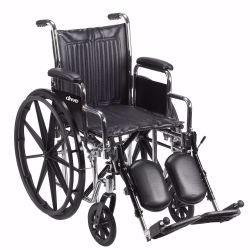 Picture of WHEELCHAIR SPORT DTCHBL FULL ARMS SWFT BLK 16